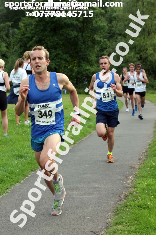 Mens Sunderland 5k Road Race (Northern and North Eastern Champs). Photo: David T. Hewitson/Sports for All Pics